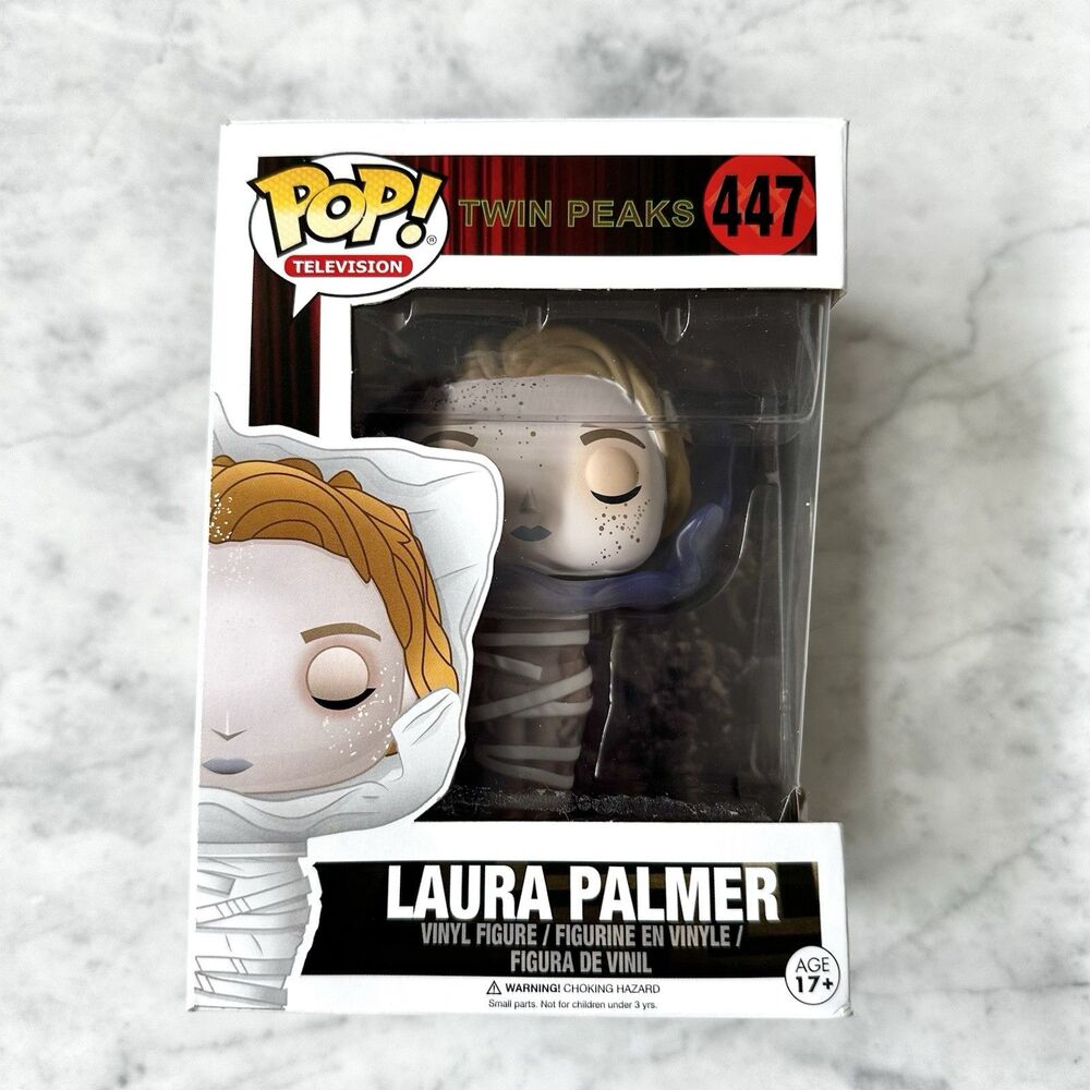 Funko Pop Twin Peaks Laura Palmer 447 Vinyl Figure Box Damaged - READ